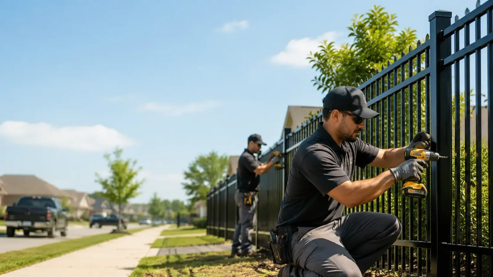 Metal Fence Installation in Farmersburg, IA